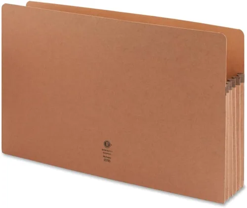 Vista 2 de Business Source, BSN65792, Redrope - Bolsillos expandibles para archivos, 10 unidades, color rojo