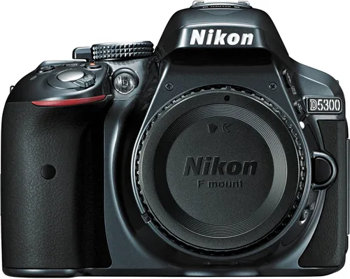 Vista 9 de Nikon D5300 24.2 MP CMOS Cámara Digital SLR con Wi-Fi Integrado y GPS Solo Cuerpo (Roja)