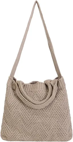 Vista 12 de ENBEI Bolsos de mano estéticos Bolsos de hombro Bolsos de mano de ganchillo Bolsos grandes Bolso de compras de hombro bolso grande bolso lindo