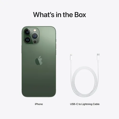 Vista 7 de Apple - iPhone 13 Pro Max, 1 TB, color verde alpino, para AT&T (reacondicionado)