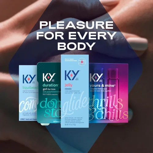 Vista 7 de K-Y Jelly Lubricante a base de agua para sexo, lubricante anal, lubricante personal a base de agua no graso, lubricante sexual compatible con el pH