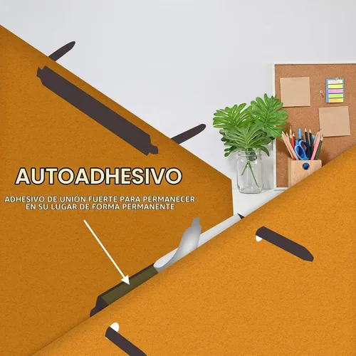 Vista 3 de OLYMPX 100 bases de sujeción de papel autoadhesivas de alta calidad de 1 pulgada, centro de 2.75 pulgadas para accesorios de carpetas de archivos