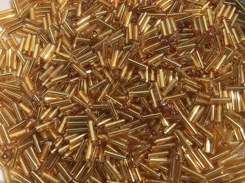 Vista 22 de Cuentas de corneta checa 40 gr / 1.4 oz Tubo de vidrio tamaño #3 0.276 in (mezcla surtida)