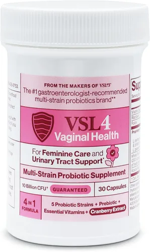 Vista 2 de VSL4® Vaginal Health Suplemento probiótico diario para la salud de la mujer y apoyo del tracto urinario* - 10B UFC - Fórmula 4 en 1 con probióticos