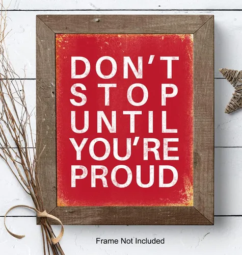 Vista 8 de Arte de pared con frase inspiradora, decoración única del hogar para oficina, gimnasio, niños, dormitorio de adolescentes, regalo motivacional