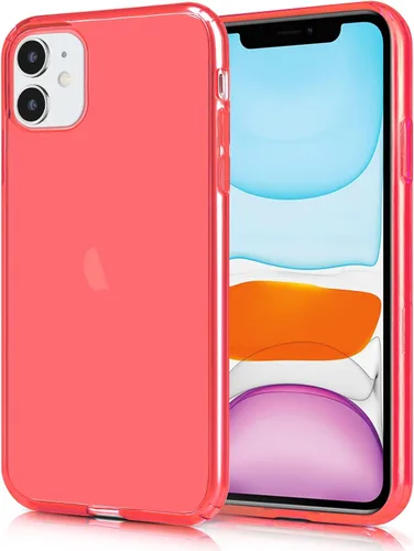 Vista 12 de JJGoo Funda compatible con iPhone 11, color negro transparente, suave, absorción de golpes, antiarañazos, a prueba de golpes, funda protectora
