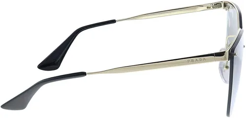Vista 3 de Prada PR 68TS ZVN435 - Gafas de sol de metal dorado con ojo de gato gris Oro 63-15-140