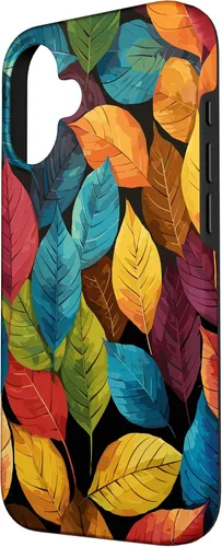 Vista 2 de Fall & Autumn, Colorful Leaves, Fall Season Theme Case for iPhone 16