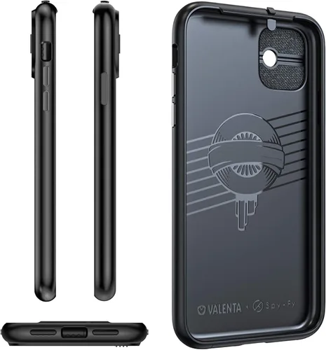 Vista 8 de Funda Spy-Fy para iPhone 11 con cubiertas para cámara delantera y trasera Protege tu privacidad A prueba de caídas desde 6 pies 15,49 cm