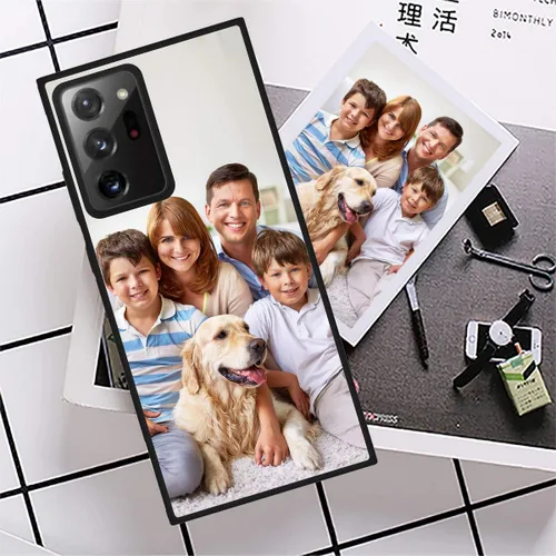 Vista 6 de Styletify Funda de teléfono personalizada para Galaxy Note 20 Ultra Personalizada Foto Case Picture Bumper Case Soft Matte Candy Carcasas Protectora