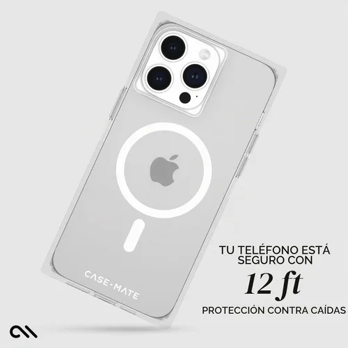 Vista 3 de Case-Mate Funda para iPhone 15 Pro Max para mujer, compatible con MagSafe, protección contra caídas de 12 pies, funda magnética de 6.7 pulgadas