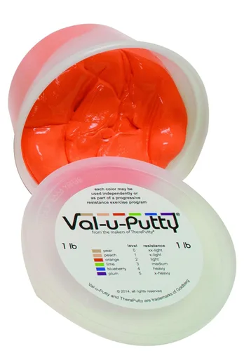 Vista 11 de Val-u-Putty 10-3944 Masilla de ejercicio, pesada, arándano, 1 libra