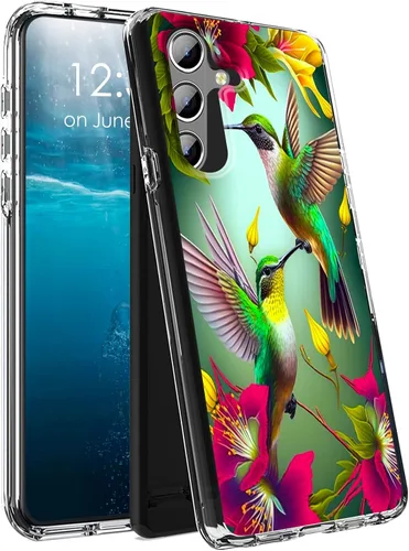 Vista 36 de Funda para Samsung Galaxy S23 Ultra Galaxy S23 Ultra Clear Case Dual Layer Transparente Soft TPU Hard PC Funda a prueba de golpes
