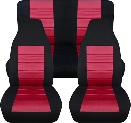 Vista 8 de Fundas para asientos de automóvil, Negro