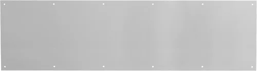 Vista 4 de Prime-Line J 4693 Kick Plate, 10 In. X 34 In., Bronce 313 (Paquete individual)
