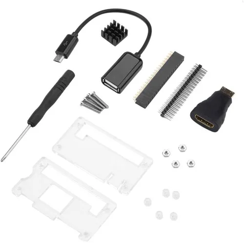 Vista 8 de Kit de inicio Zero W, paquete completo de accesorios Zero W con estuche blanco, para desarrolladores, educadores y entusiastas del bricolaje