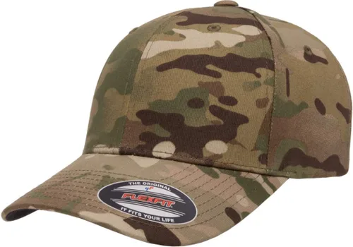 Vista 101 de Gorra de béisbol Flexfit Wooly Combed Premium de 6 paneles estructurada Ajuste elástico Paquete al por mayor disponible Negro