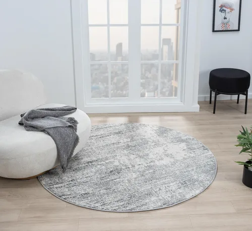 Vista 47 de Keen Home Design Alfombras de Área - 2x3 Que No Se Desprenden, Alfombras Abstractas para Cocina, Sala de Estar, Dormitorio, Comedor, Entrada Negro