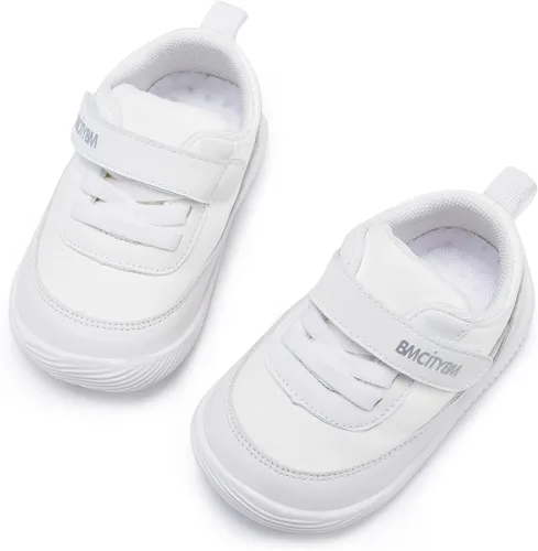Vista 3 de BMCiTYBM Zapatos de bebé niño niña bebé zapatillas de invierno cálido antideslizante primeros caminantes 6-24 meses
