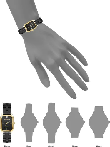 Vista 4 de Anne Klein Women's Genuine Diamond Dial Ceramic Bracelet Watch, AK4034