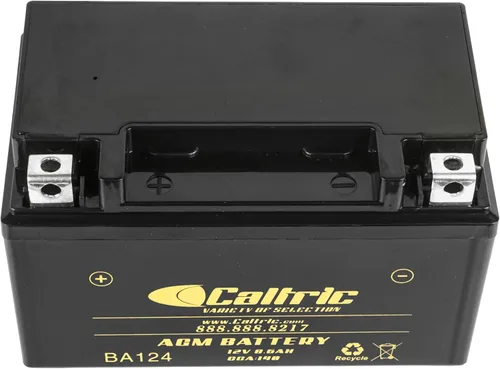 Vista 4 de Caltric Agm - Batería compatible con Honda Cbr500R Cb-R500R Cbr500Ra Abs 2013-2016