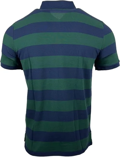 Vista 2 de POLO RALPH LAUREN Polo de malla de algodón a rayas de ajuste clásico para hombre
