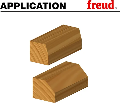 Vista 6 de Freud 40-094 broca biseladora de 78 x 1 pulgada con ángulo de 11-14 (vástago de 12 pulgada)