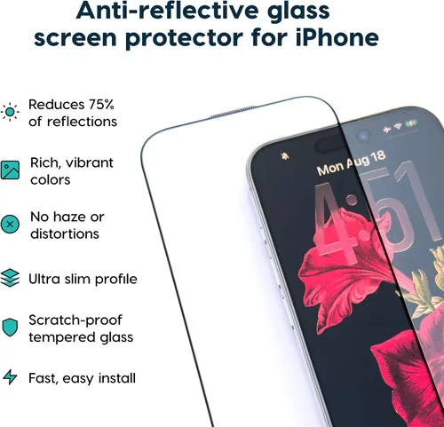 Vista 2 de Fresh Coat 2.0 - Protector de pantalla para iPhone 17 Pro, 2 veces más