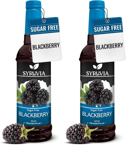 Vista 52 de Jarabe de café sin azúcar Syruvia, jarabe con sabor a caramelo para bebidas, lattes y postres – 25.4 fl oz