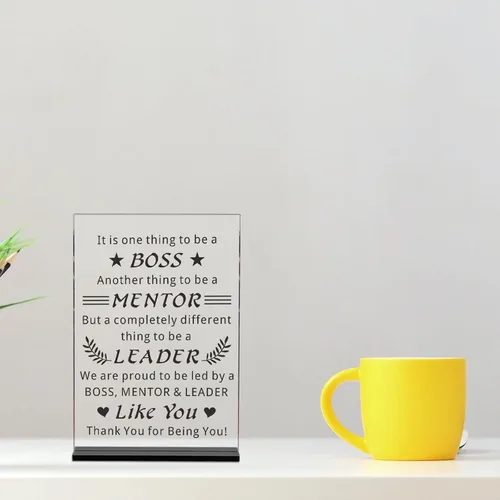 Vista 7 de Regalos para jefes para mujeres y hombres, regalos de agradecimiento para empleados de oficina, aniversario de trabajo, aniversario, líder