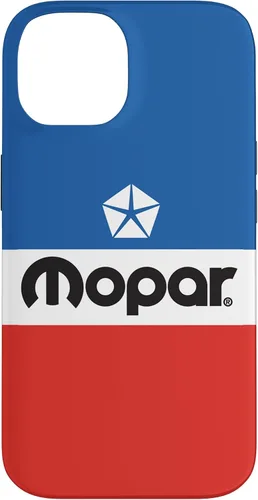 Vista 4 de Funda con logotipo de bandera retro para iPhone 16 Mopar