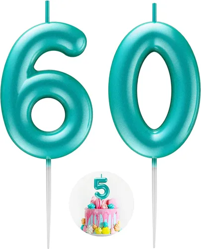 Vista 88 de Vela Azul Número 15 de Cumpleaños Velas 3D de Número para Pastel de Cumpleaños Decoración de Fiesta de Cumpleaños Suministros para Boda