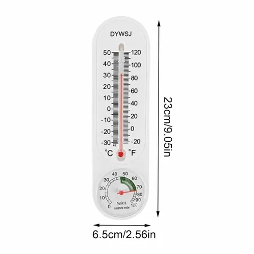 Vista 5 de Dispositivo de seguimiento de temperatura interior 2 en 1, medidor de temperatura interior, termómetro ambiental Sensor de temperatura ambiente