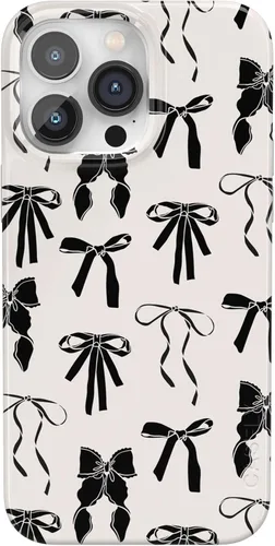 Vista 92 de Casely Funda para iPhone 14 Pro Max Todas las sonrisas Adhesivo de cara sonriente Compatible con MagSafe Diseño ultra delgado clásico