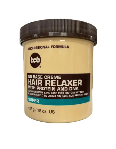 Vista 2 de Tcb Hair Relaxer - Crema sin base de 15 onzas, súper tarro (paquete de 3)