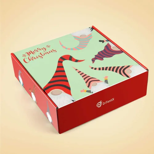 Vista 7 de D-FantiX Adorno de Gnomo para la Copa del Árbol de Navidad, 25 Pulgadas Gran Gnomo Sueco Tomte Adornos de Navidad Gnomos de Papá Noel de Peluche