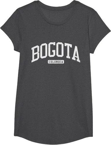 Vista 46 de Camiseta estilo universitario de Bogotá Colombia, Negro