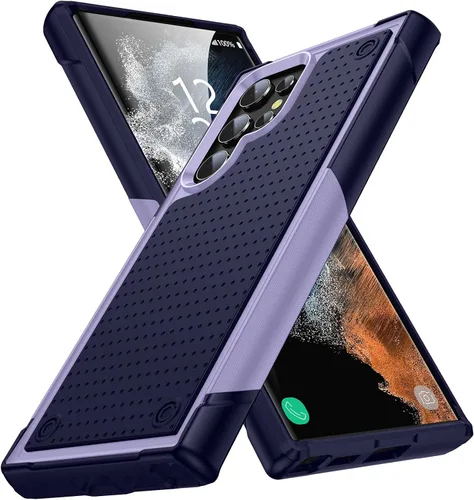 Vista 12 de Funda diseñada para Samsung Galaxy S22 Ultra, regalo de grado militar, resistente a caídas, resistente a prueba de golpes, para Galaxy S22 Ultra