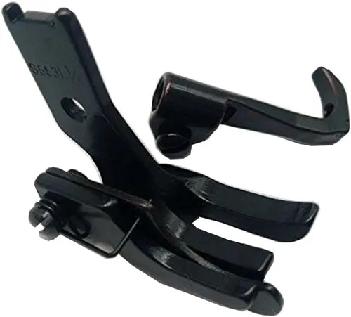 Vista 6 de Piping Walking Foot con guía Welting Feed Sets Compatible con Juki DNU-1541 LU-1508 DNU-1541S CONSEW206RB (S585 1/4")