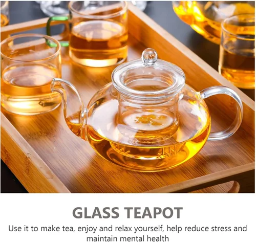 Vista 7 de Casa Tetera Delicada Hervidor Perfumado Resistente al Calor Mango Ergonómico