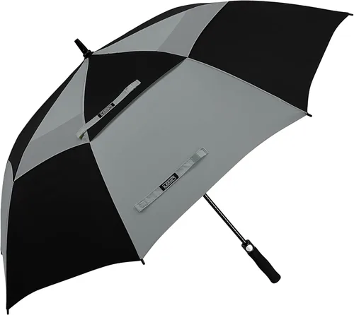 Vista 13 de G4Free Paraguas de Golf Automático Abierto de 47/54/62/68 Pulgadas de Tamaño Extra Grande con Doble Cubierta Ventilada Resistente al Viento e