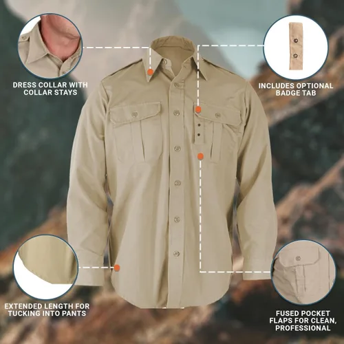 Vista 30 de Camisa táctica de manga corta, de Propper, para hombre