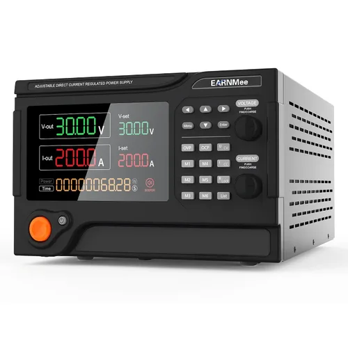 Vista 10 de Fuente de alimentación CC 30V 150A, 4500W de alta potencia, programable variable ajustable, conmutación regulada, fuente de alimentación de banco