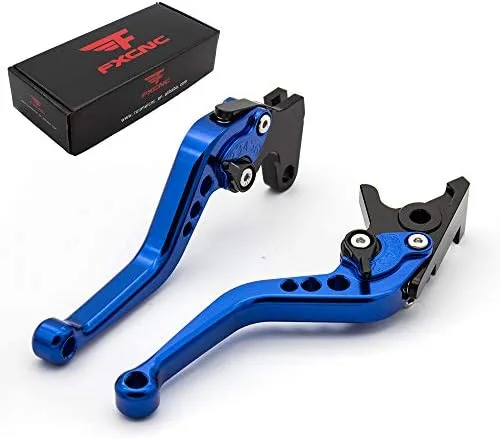 Vista 9 de FXCNC Palancas de embrague de freno ajustables cortas CNC para Tenere 700 2019-2021, Tracer 700 900 GT 2017-2021, NIKEN/GT 2019-2021, XV950 Racer
