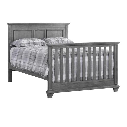 Vista 2 de Oxford Baby Kit universal de conversión de cama matrimonial, gris grafito, certificado GreenGuard Gold Gris (Graphite Gray)
