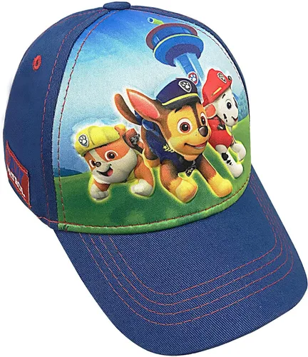 Vista 4 de Nickelodeon Gorra de béisbol para niños de la Patrulla Canina 100 algodón de 2 a 5 años color azul