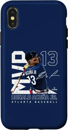 Vista 5 de MVP Ronald Acuna Jr Atlanta MLBPA - Carcasa para iPhone 17