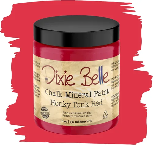 Vista 38 de Pintura para muebles con acabado de tiza Dixie Belle Paint Company - Amatista (4oz) - Pintura mineral de tiza chic púrpura profundo mate