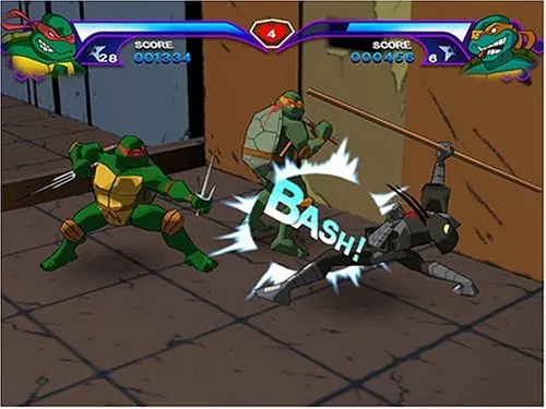 Vista 4 de Teenage Mutant Ninja Turtles 2 Battle Nexus - Gamecube