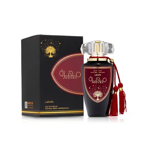 Vista 2 de Lattafa Mohra para Unisex Eau de Parfum en Spray, 3.4 onzas / 100 ml